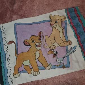 Vintage Disney's Lion King Pillow Sham